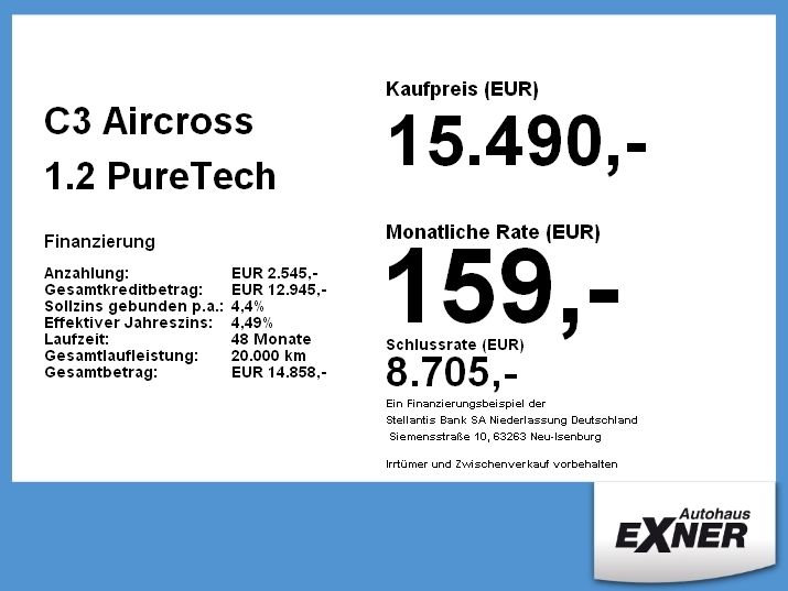 Citroën C3 Aircross 2023