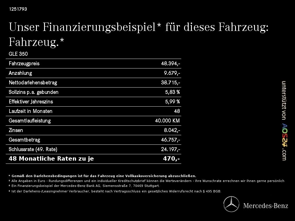 Mercedes-Benz GLE 350 2022