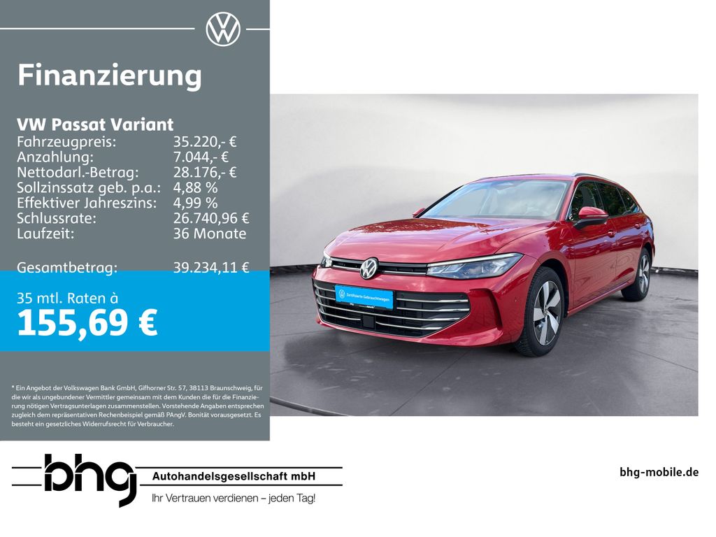 Volkswagen Passat Variant 2025