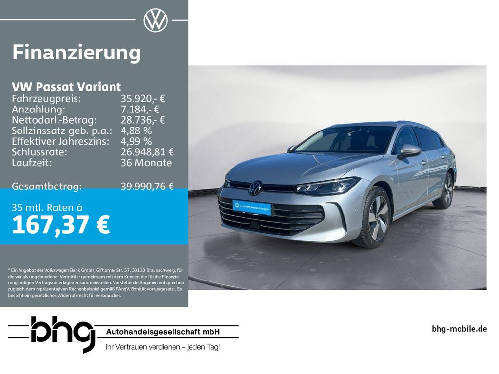 Volkswagen Passat Variant 2025