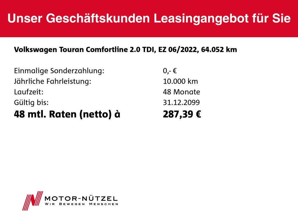 Volkswagen Touran 2022