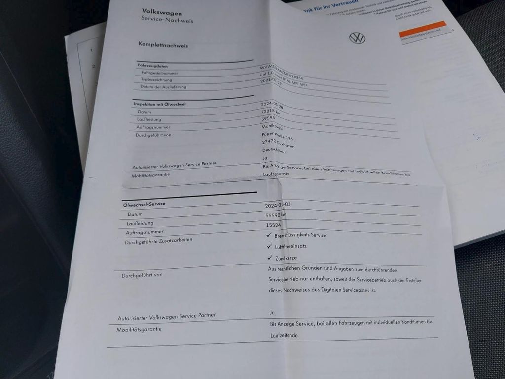 Volkswagen up! 2021