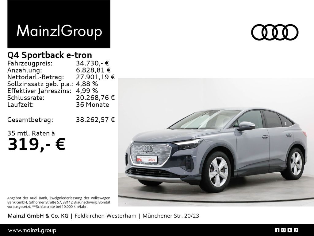 Audi Q4 e-tron 2023