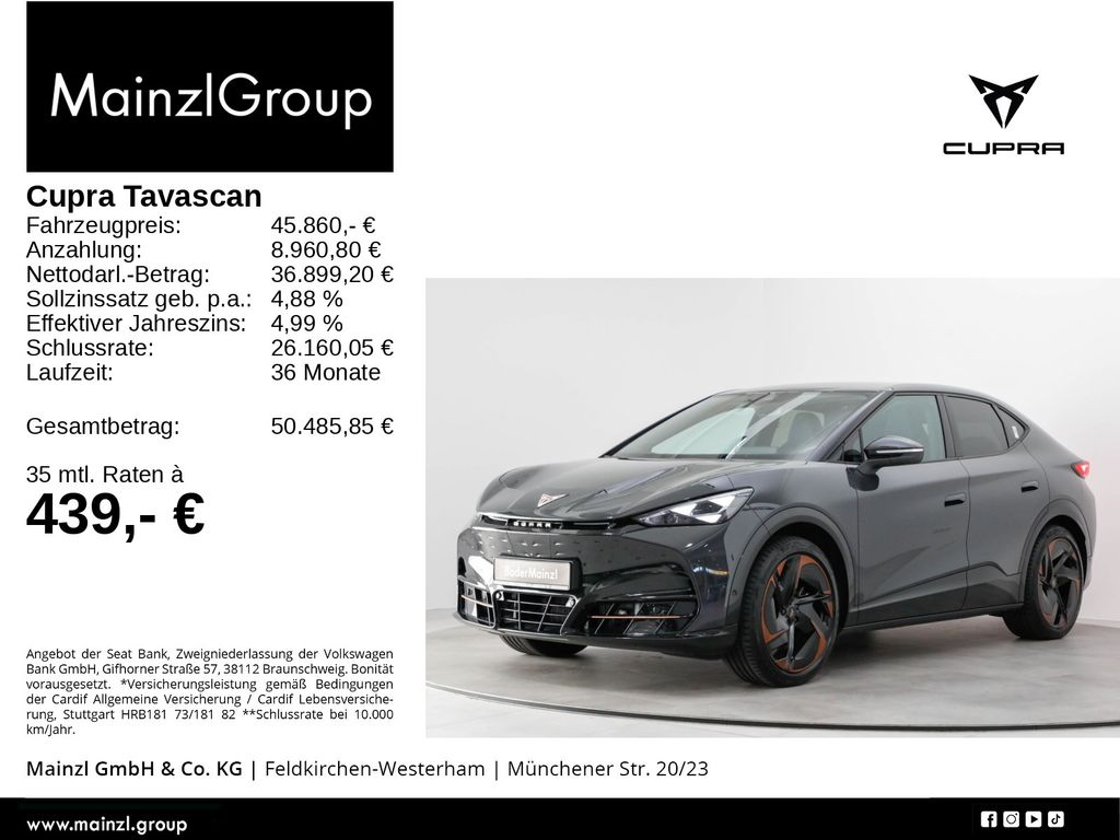 Cupra Tavascan 2025
