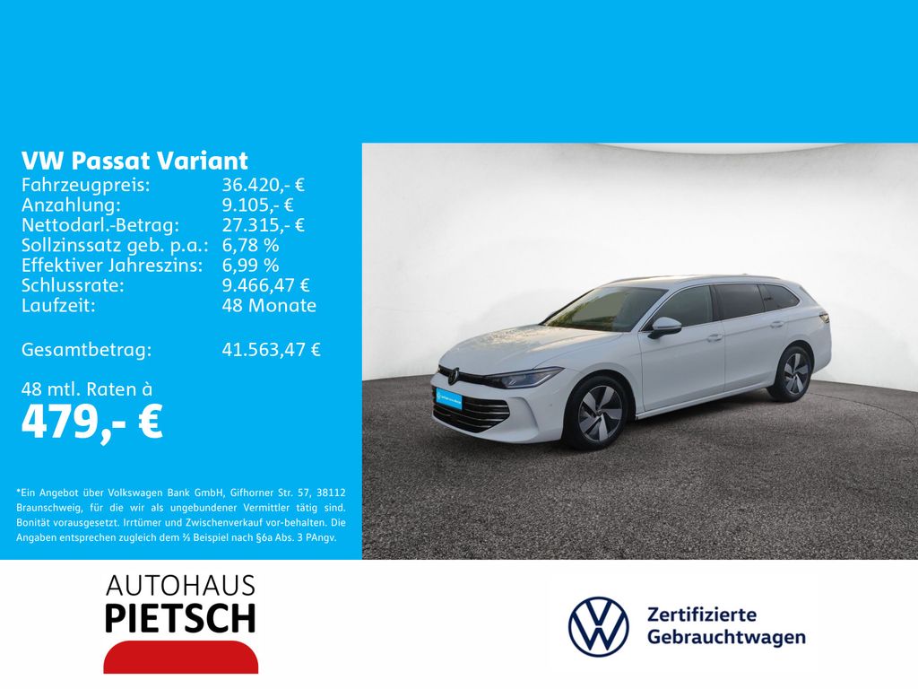 Volkswagen Passat Variant 2025
