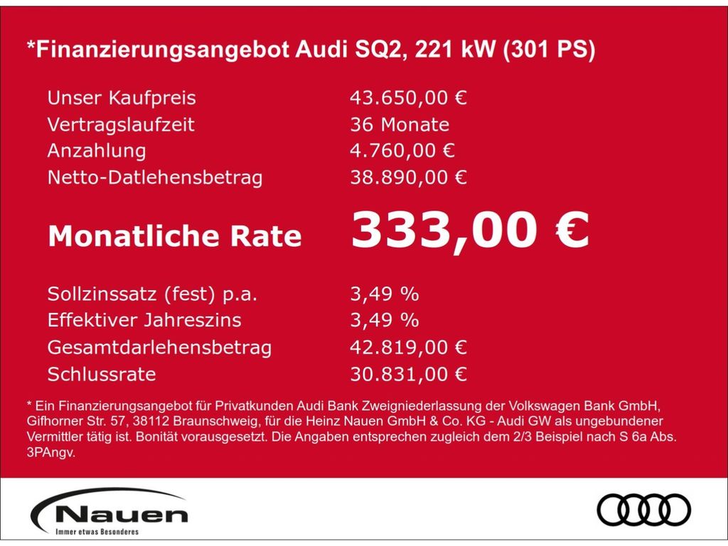 Audi SQ2 2025