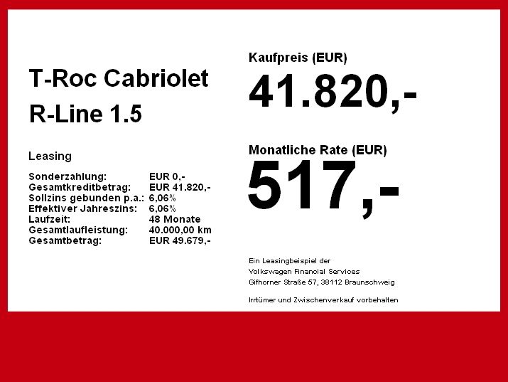 Volkswagen T-Roc 2025