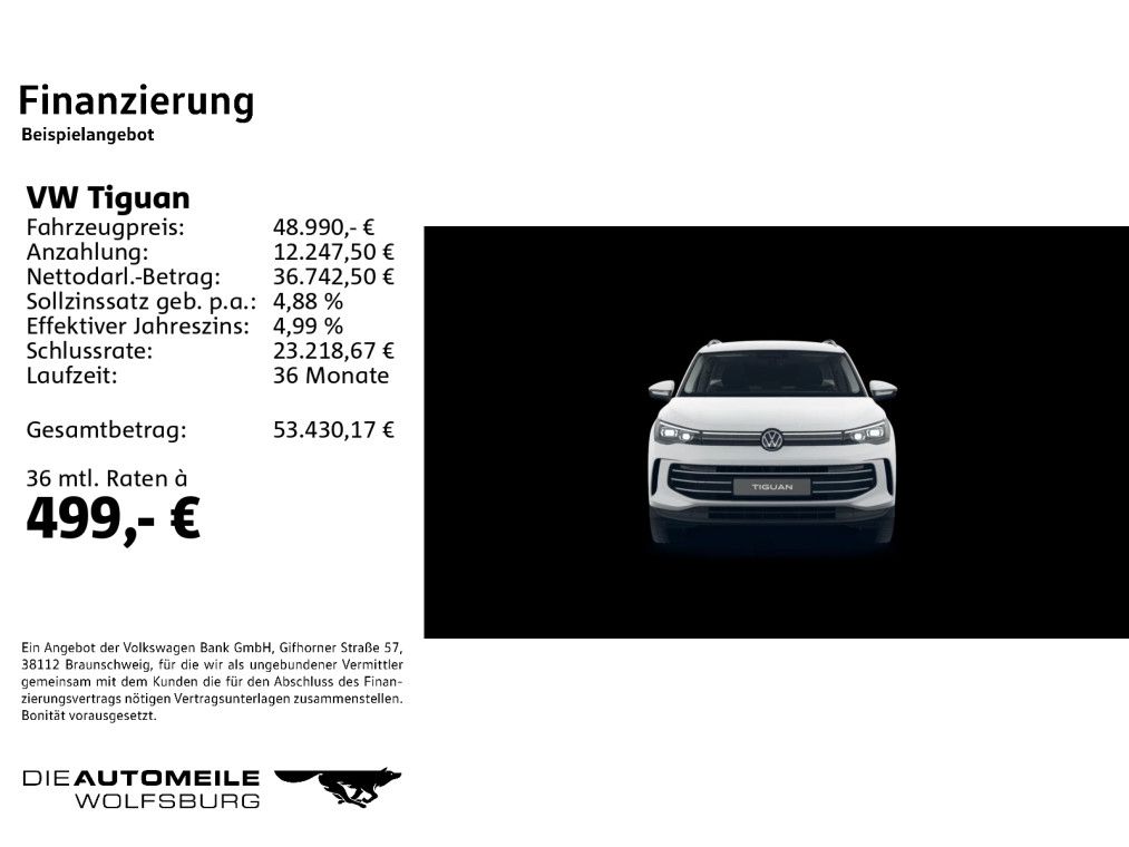 Volkswagen Tiguan 2025