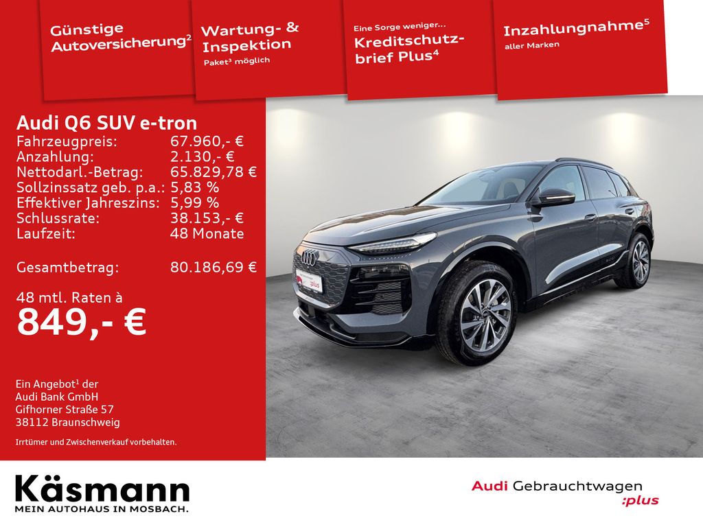 Audi Q6 e-tron 2025