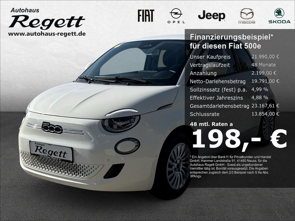 Fiat 500e 2023