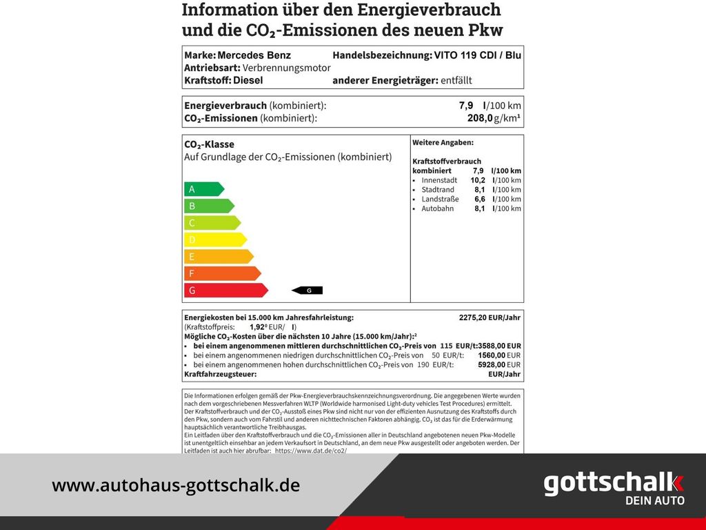 Mercedes-Benz Vito 2019