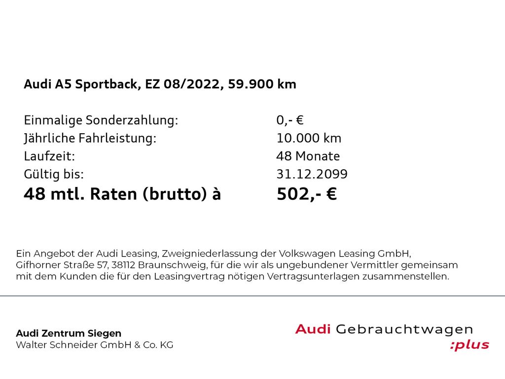 Audi A5 2022