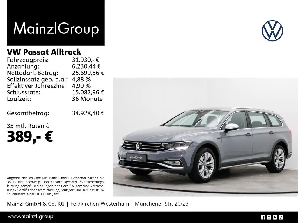 Volkswagen Passat Alltrack 2022