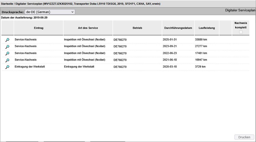 Volkswagen T6 Transporter 2019