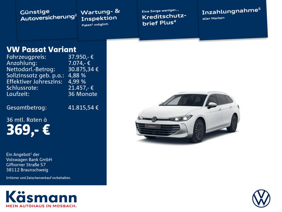 Volkswagen Passat Variant 2025