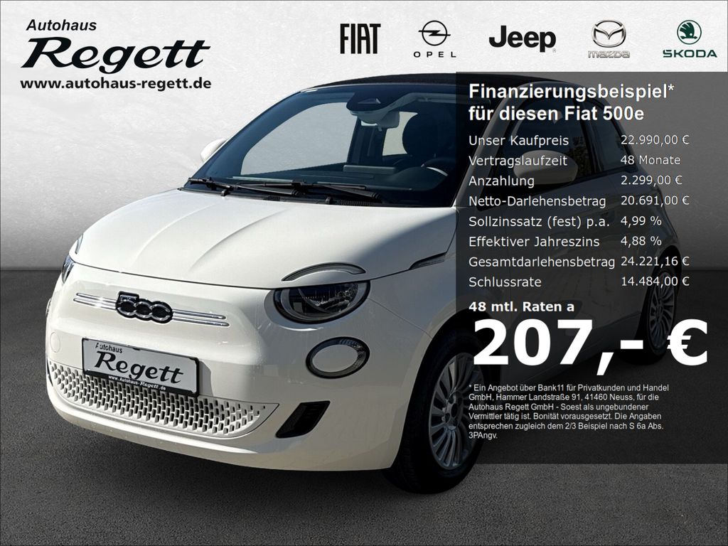 Fiat 500e 2023