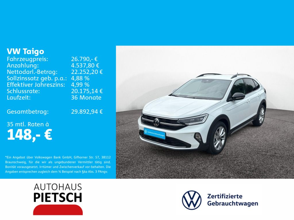 Volkswagen Taigo 2025