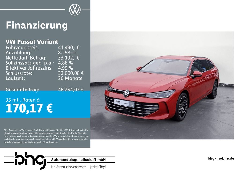 Volkswagen Passat Variant 2025