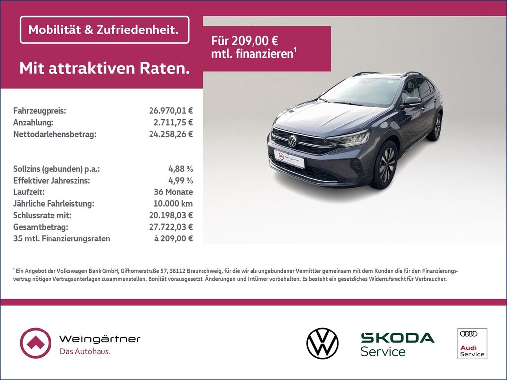 Volkswagen Taigo 2025