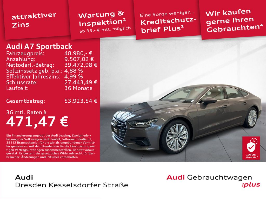 Audi A7 2022