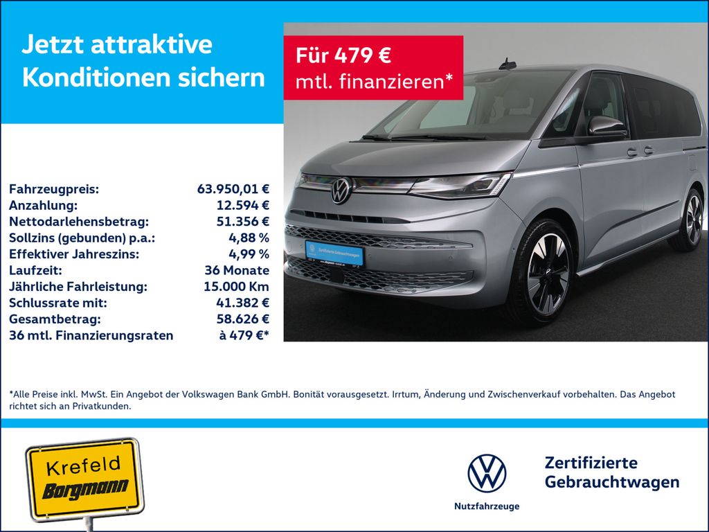 Volkswagen T7 Multivan 2025