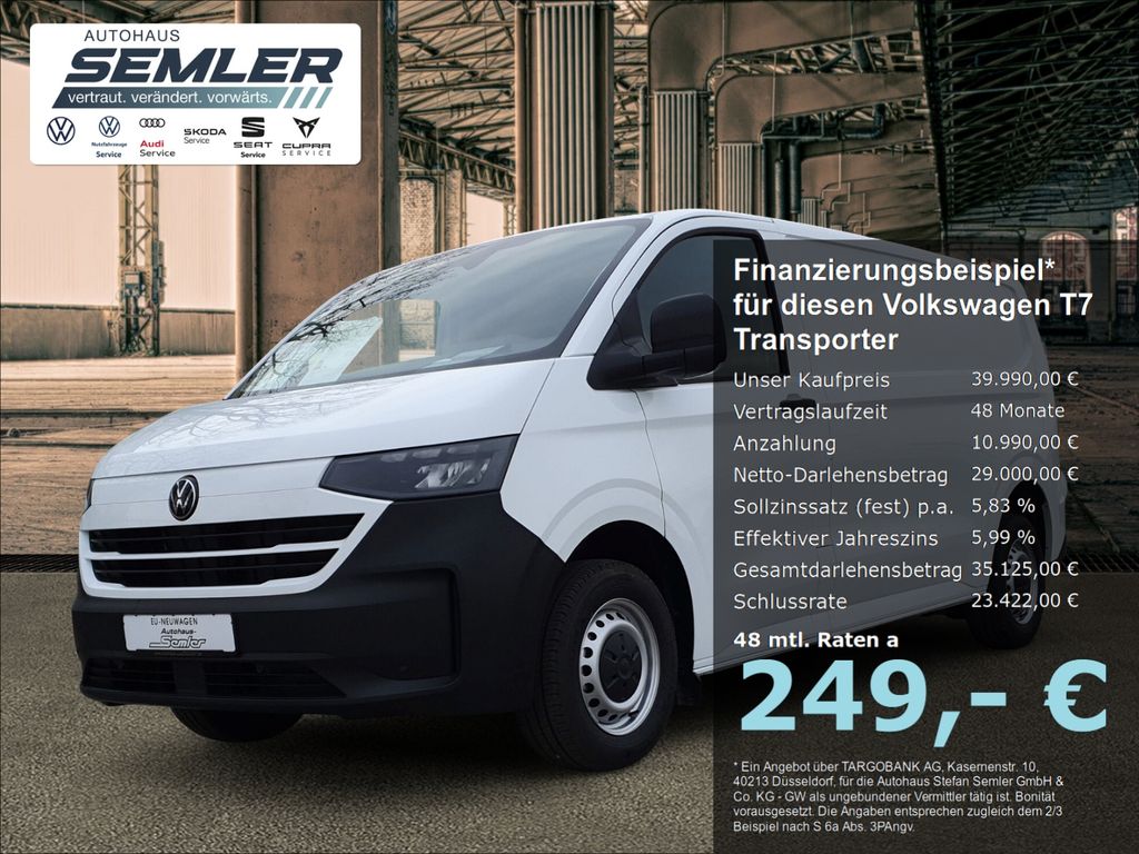 Volkswagen T7 Transporter 2025