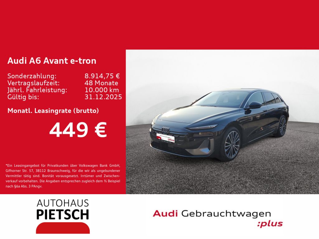 Audi A6 e-tron 2025