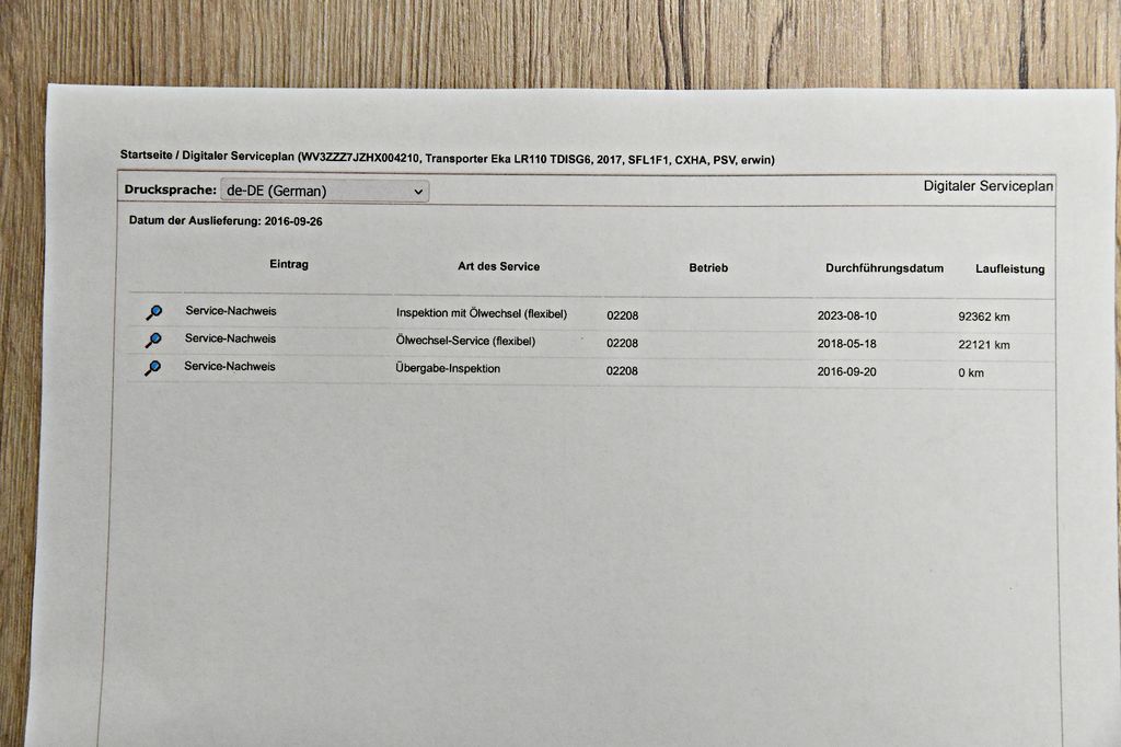 Volkswagen T6 Transporter 2016