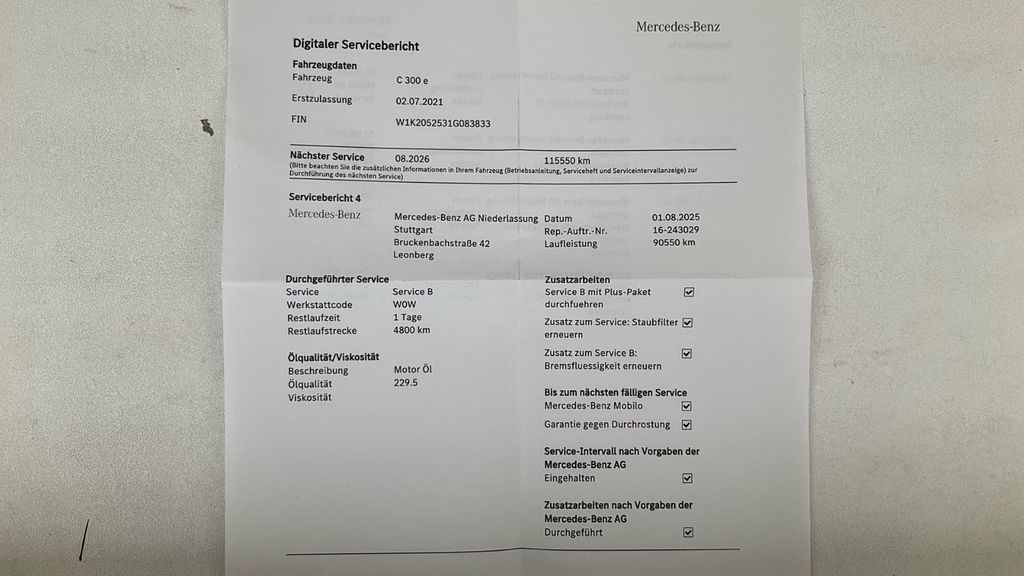 Mercedes-Benz C 300 2021