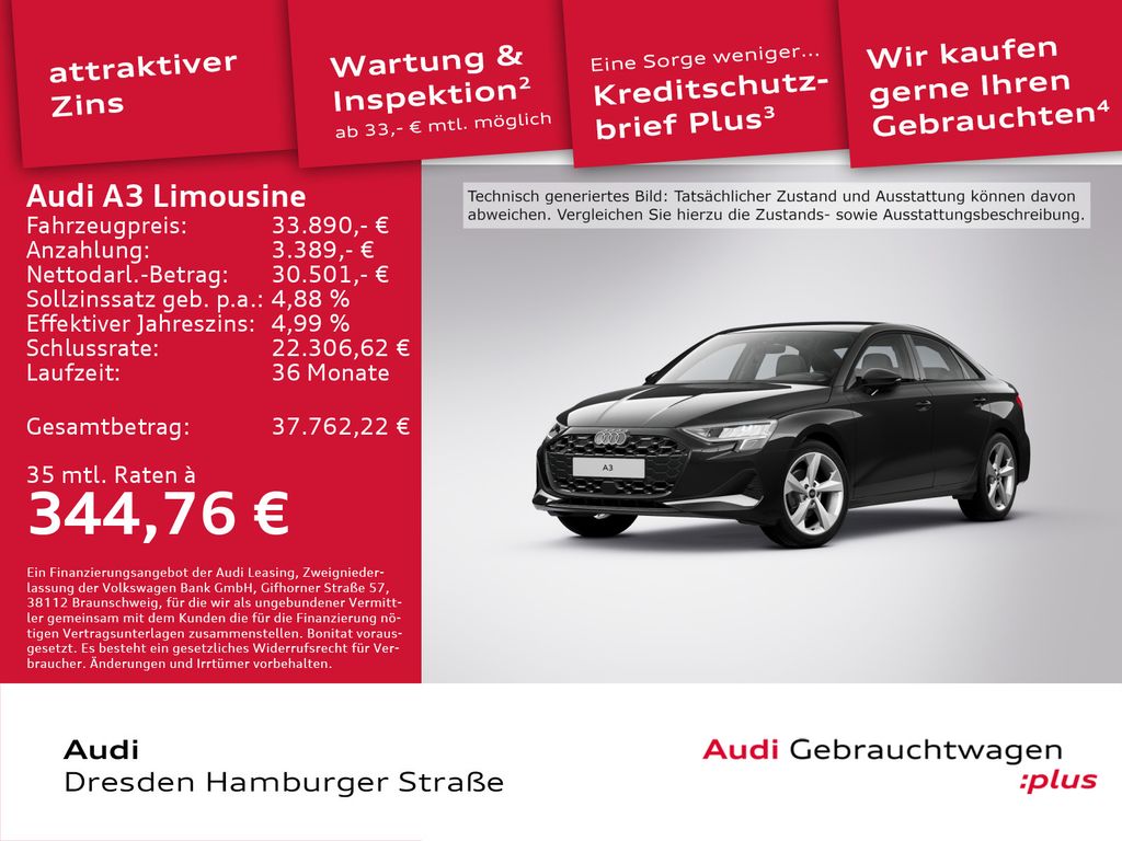 Audi A3 2025