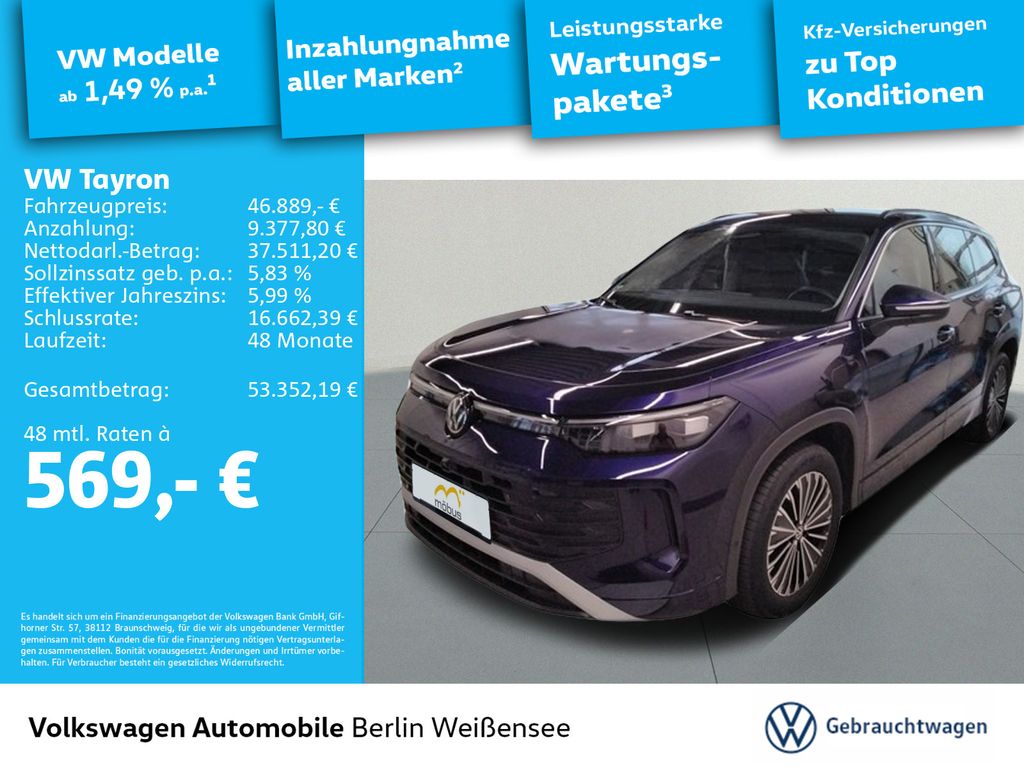 Volkswagen Tayron 2025