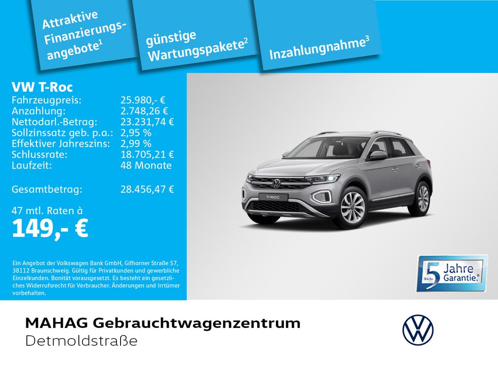 Volkswagen T-Roc 2025