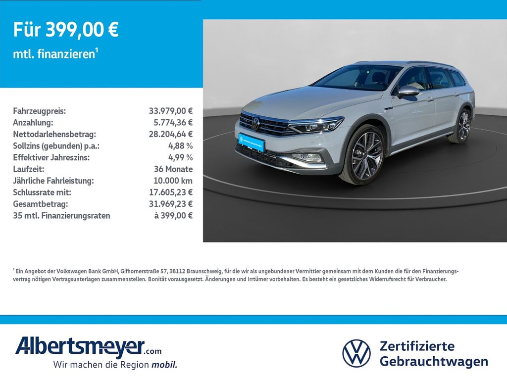 Volkswagen Passat Alltrack 2022
