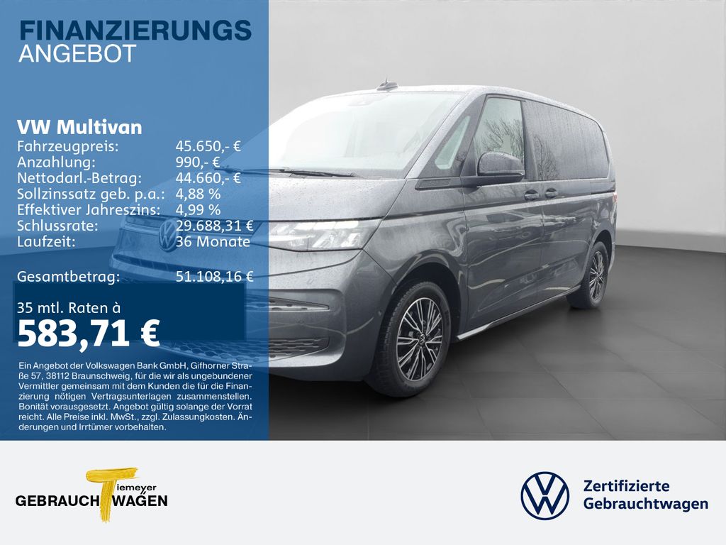 Volkswagen T7 Multivan 2024