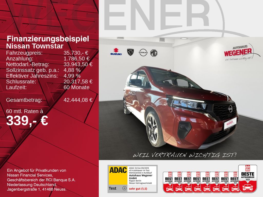 Nissan Townstar 2025
