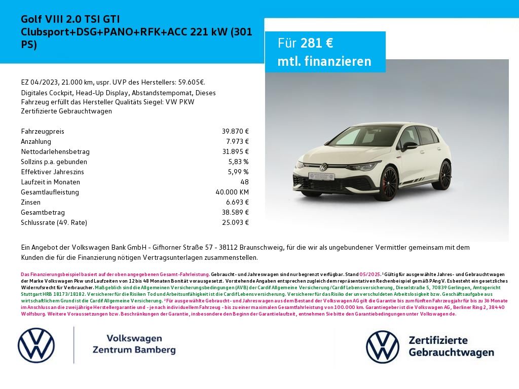 Volkswagen Golf 2023