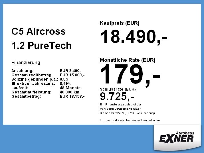 Citroën C5 Aircross 2023