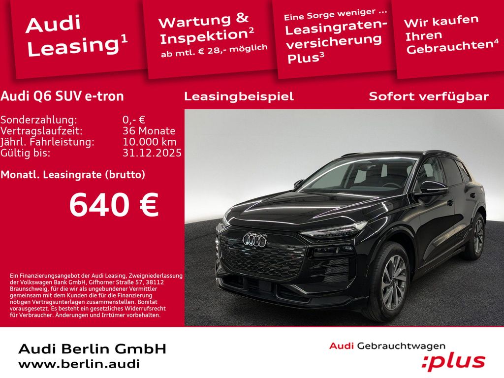 Audi Q6 e-tron 2025