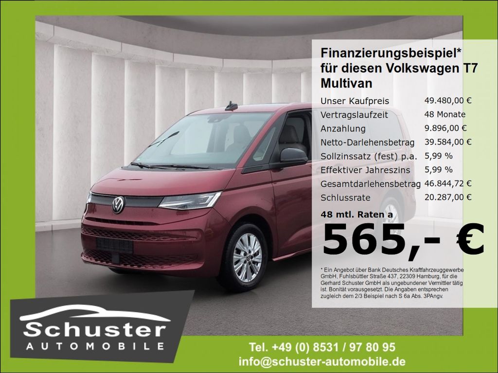 Volkswagen T7 Multivan 2024