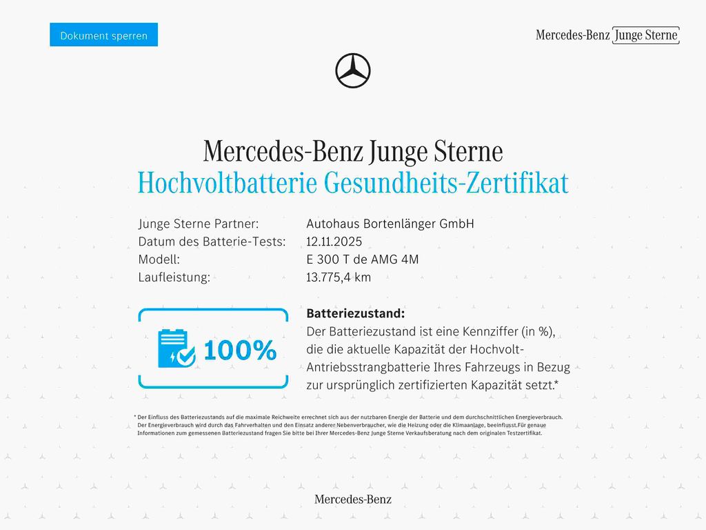 Mercedes-Benz E 300 2025