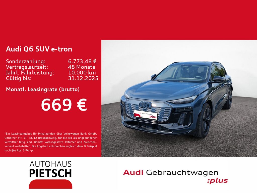 Audi Q6 e-tron 2025