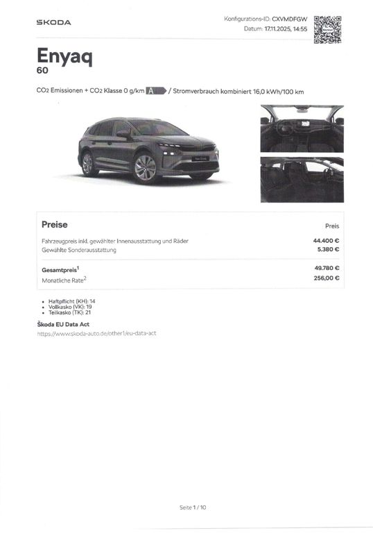 Skoda Enyaq
