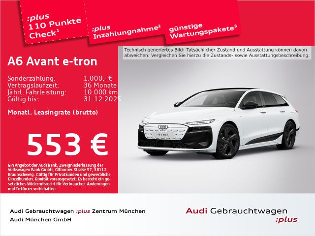 Audi A6 e-tron 2025