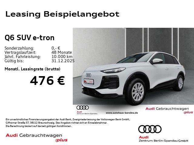 Audi Q6 e-tron 2025