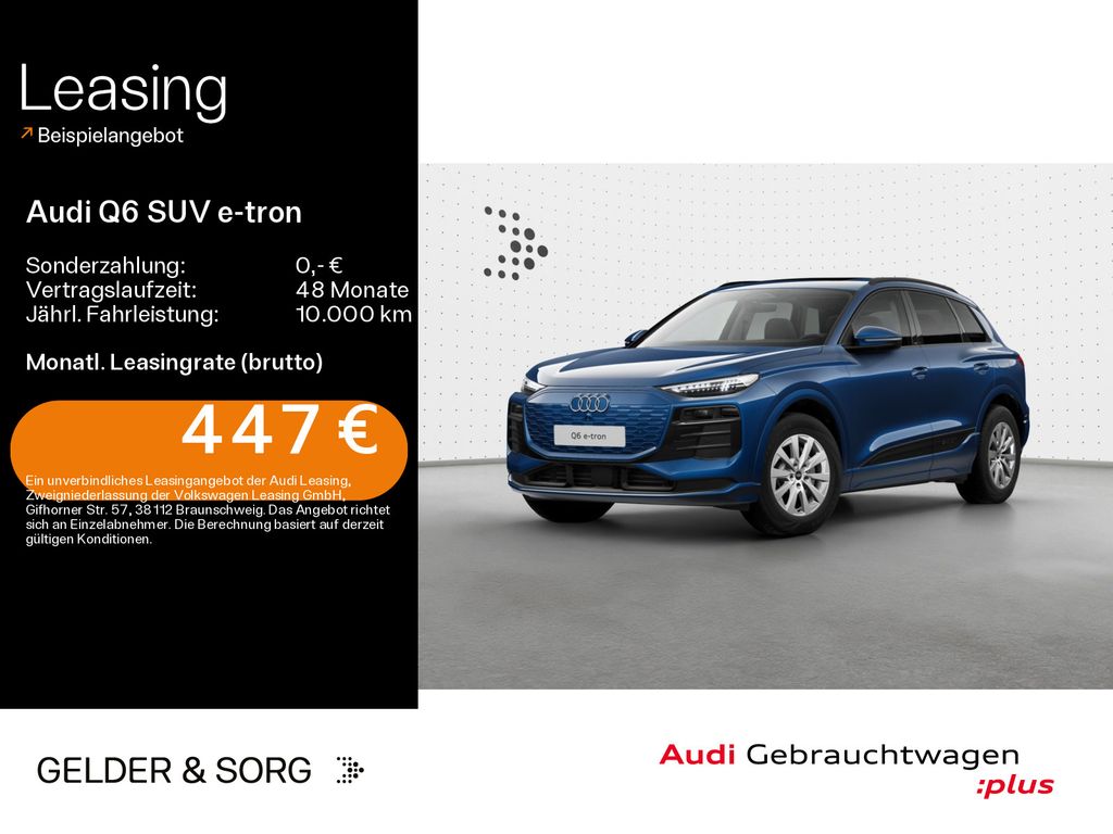 Audi Q6 e-tron 2025