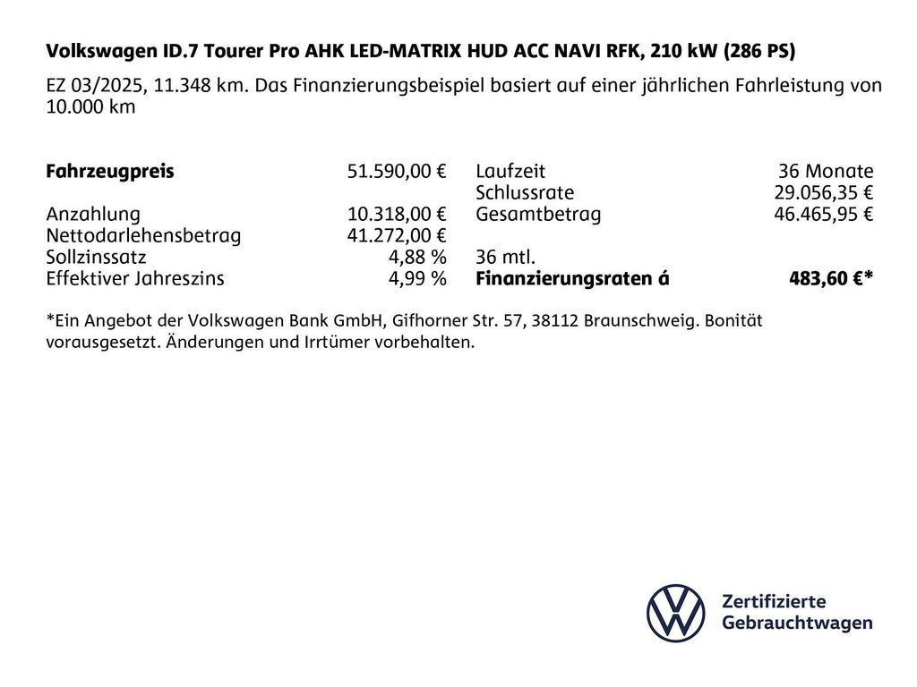 Volkswagen ID.7 2025