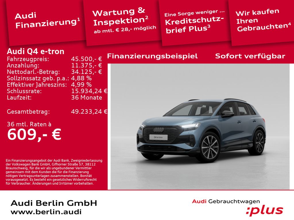 Audi Q4 e-tron 2025