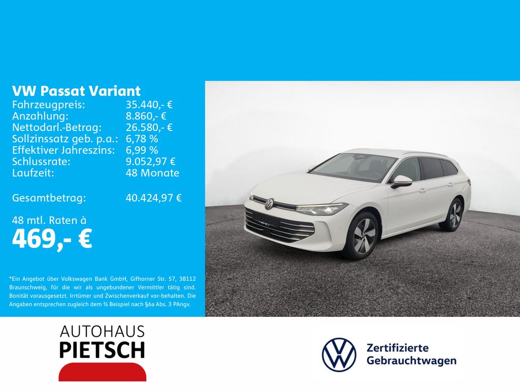 Volkswagen Passat Variant 2025