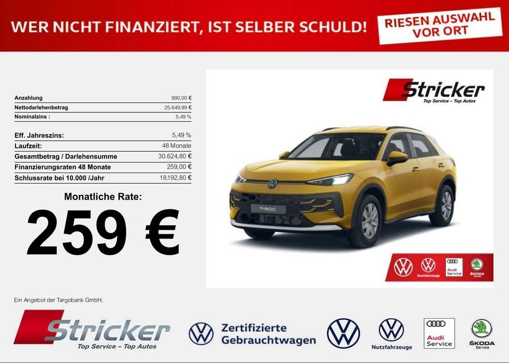 Volkswagen T-Roc 2025