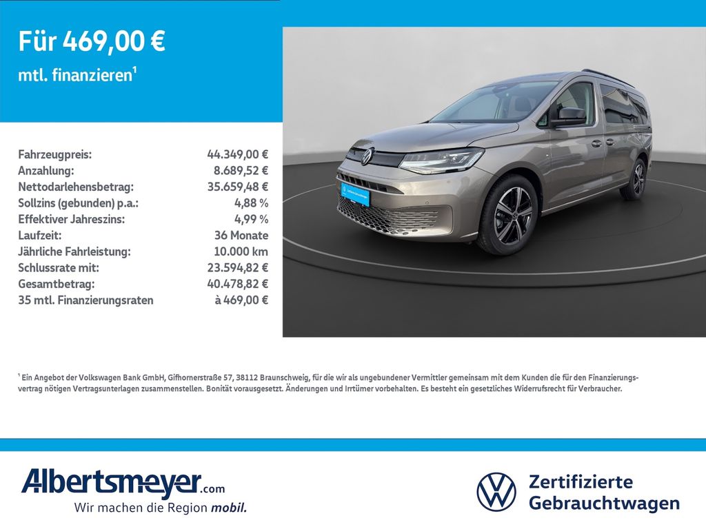 Volkswagen Caddy Maxi 2025